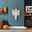 Macrame Ghost, Spooky Wall Art