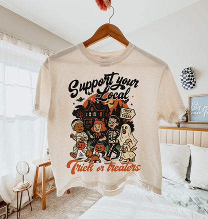 Support Your Local Trick or Treaters Tee