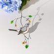 Mockingbird Modern stained glass window hangings