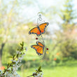 Butterfly stained glass window hangings