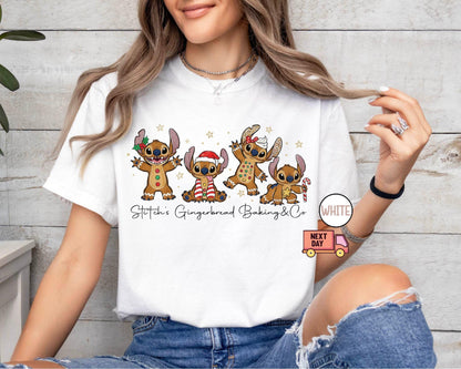 Retro Stitch Gingerbread Christmas Shirt