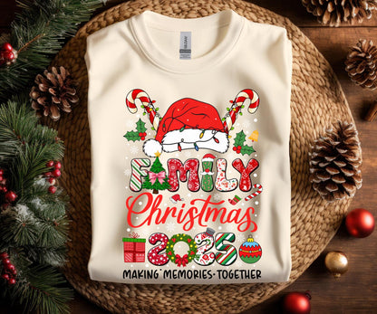 Family 2025 Christmas Crew Shirt