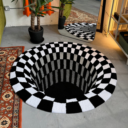 Black Hole 3D Area Rug