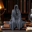 Spooky Faceless Cloak Figurine for Halloween