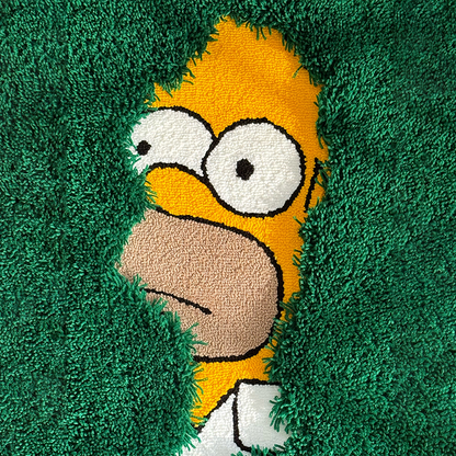 Fluffy Cartoon Tufted Rug, Bedroom Decor, Gift