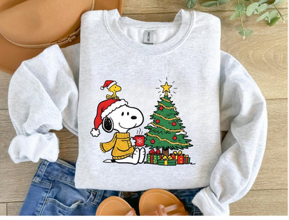 Snoopy Christmas Tree Shirt