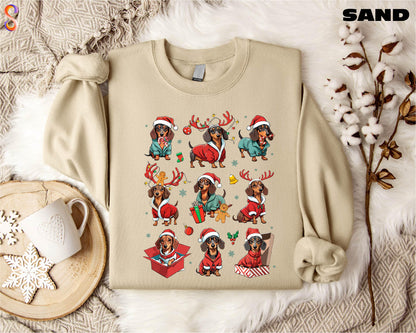 Dachshund Christmas Sweatshirt