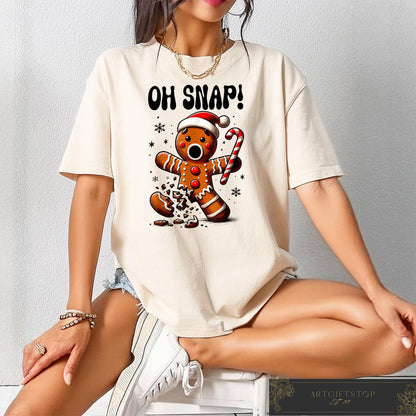 Oh Snap! Christmas Gingerbread Shirt