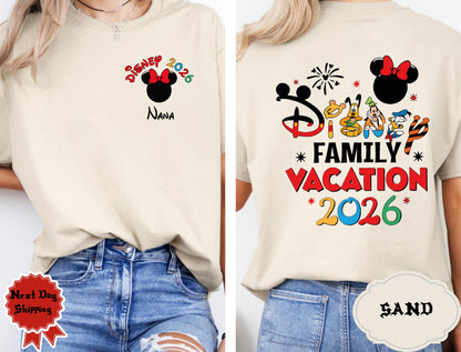 Disneyland Family Trip Shirt