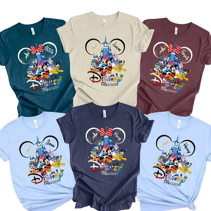Custom Disney Trip 2025 Shirt