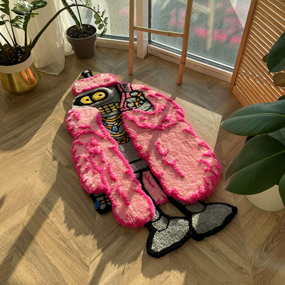 3D Tufted Rug, Fluffy Home Carpet