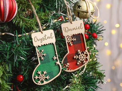 Personalized Family Christmas Ornaments