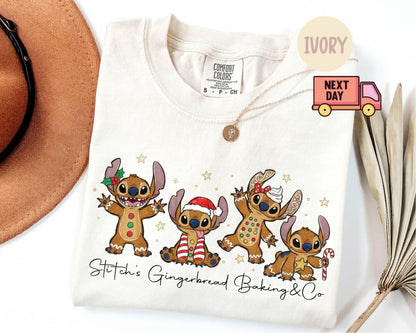 Retro Stitch Gingerbread Christmas Shirt