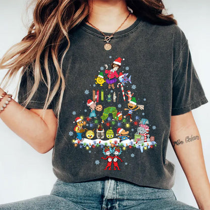 I Still Read Children's Books Christmas Tree Shirt