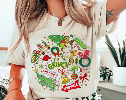 Whoville Grinch Christmas Shirt