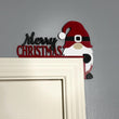 Merry Christmas Gnome Door Corner Decoration