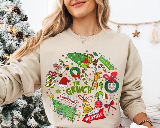 Whoville Grinch Christmas Shirt