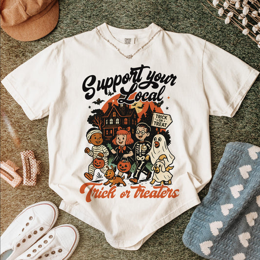 Support Your Local Trick or Treaters Tee