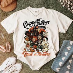 Support Your Local Trick or Treaters Tee
