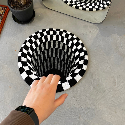 Black Hole 3D Area Rug