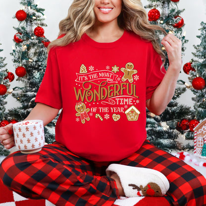 Comfort Colors Retro Christmas Shirt