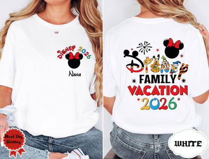 Disneyland Family Trip Shirt