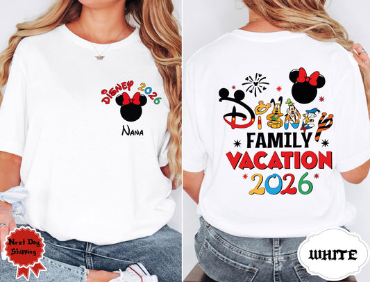 Disneyland Family Trip Shirt