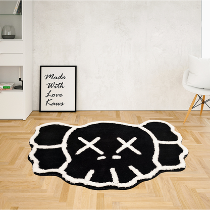 Kaws Rug, Tufted Hypebeast Sneaker Rug
