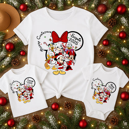 Custom Disney Christmas Shirt