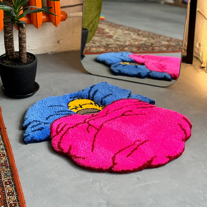 3D Cartoon Tufted Rug, Living Room Gift