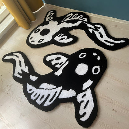 Koi Yin Yang Tufted Rug