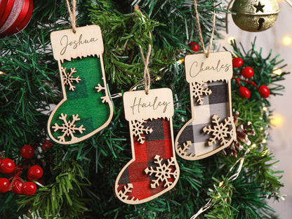 Personalized Family Christmas Ornaments