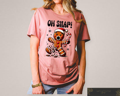 Oh Snap! Christmas Gingerbread Shirt