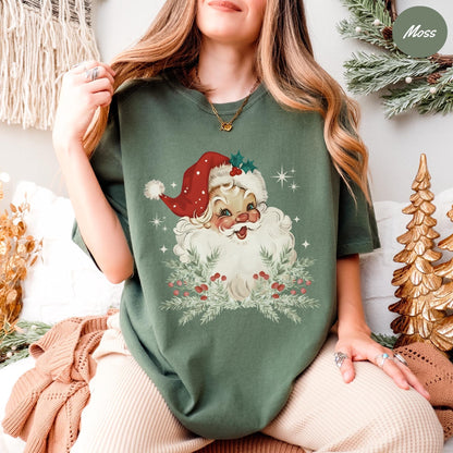 Vintage Santa Xmas Shirt
