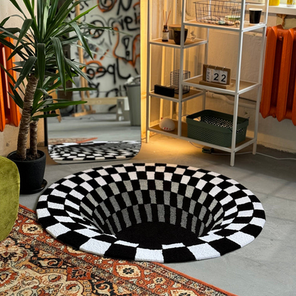 Black Hole 3D Area Rug