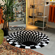 Black Hole 3D Area Rug