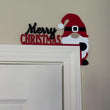 Merry Christmas Gnome Door Corner Decoration