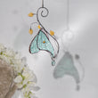 Butterly memorial stained glass window hangings
