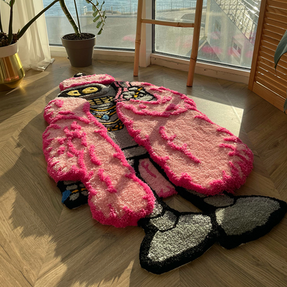 3D Tufted Rug, Fluffy Home Carpet