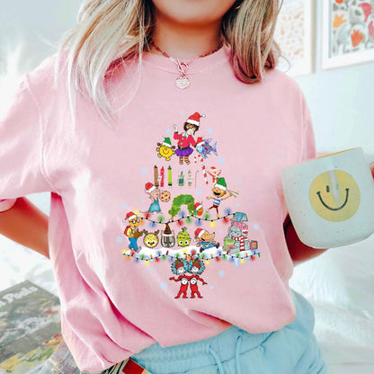 I Still Read Children's Books Christmas Tree Shirt