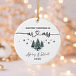 Personalized First Christmas Keepsake