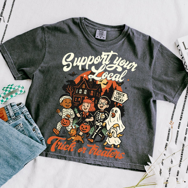 Support Your Local Trick or Treaters Tee