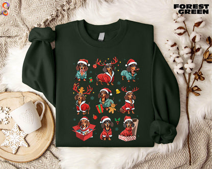 Dachshund Christmas Sweatshirt