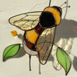 Bee Custom stained glass window hangings