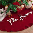 Personalized Christmas Tree Skirt