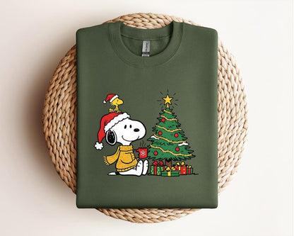 Snoopy Christmas Tree Shirt