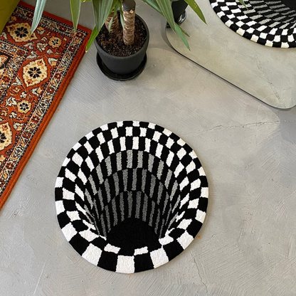 Black Hole 3D Area Rug