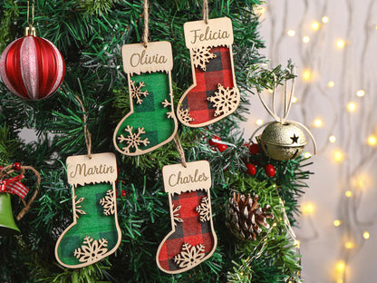 Personalized Family Christmas Ornaments