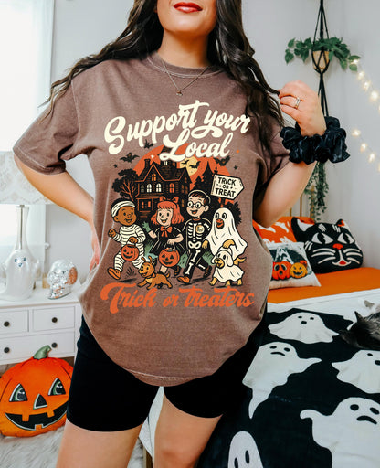 Support Your Local Trick or Treaters Tee