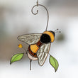 Bee Custom stained glass window hangings